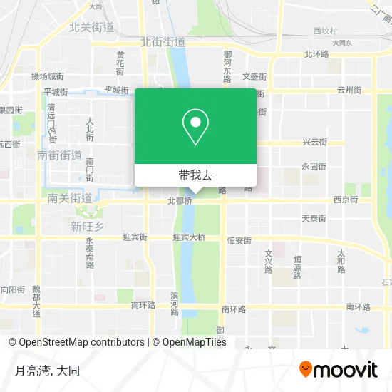 月亮湾地图