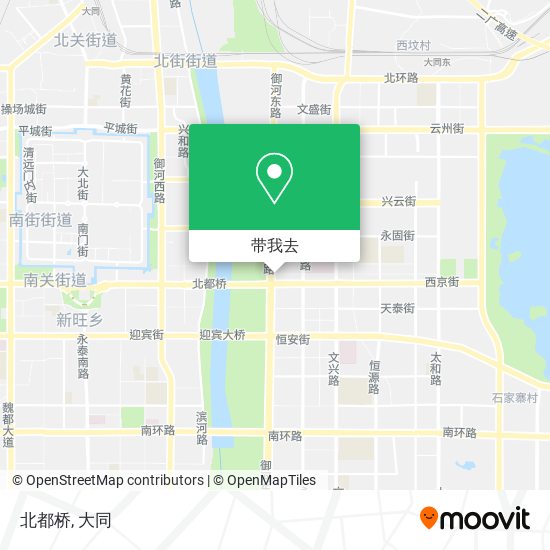 北都桥地图