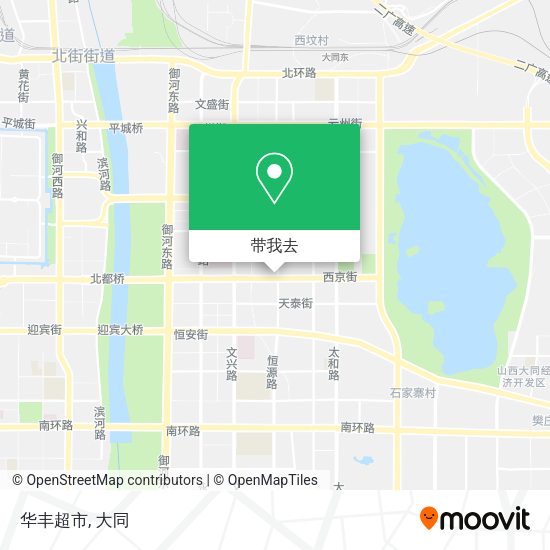 华丰超市地图