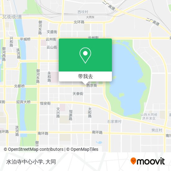 水泊寺中心小学地图