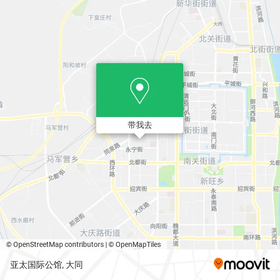 亚太国际公馆地图