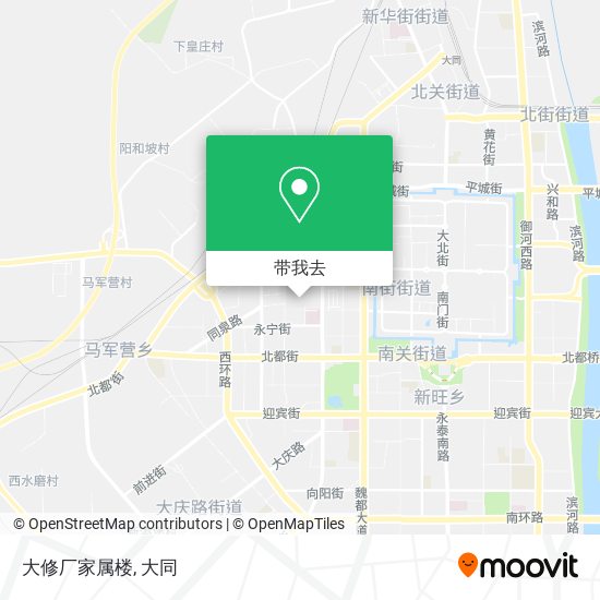 大修厂家属楼地图