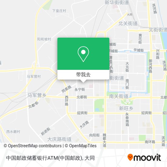 中国邮政储蓄银行ATM地图
