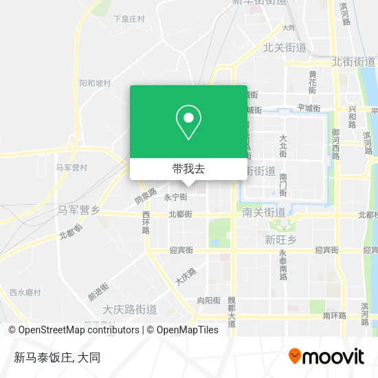 新马泰饭庄地图