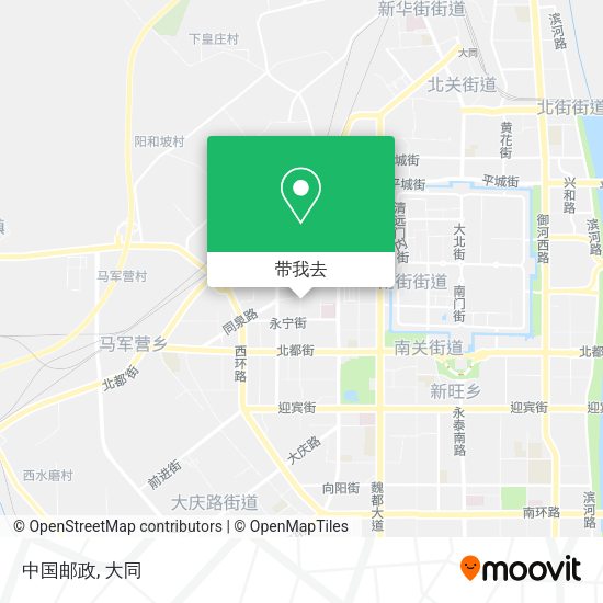 中国邮政地图