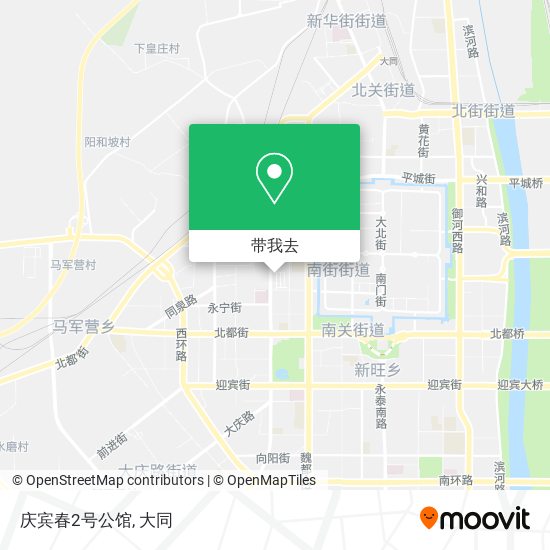 庆宾春2号公馆地图