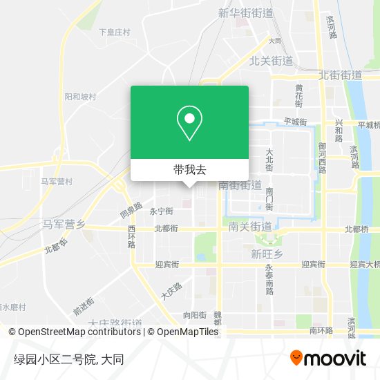 绿园小区二号院地图