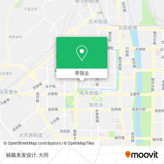 丽颖美发设计地图
