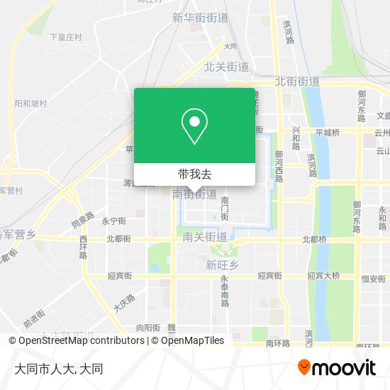 大同市人大地图