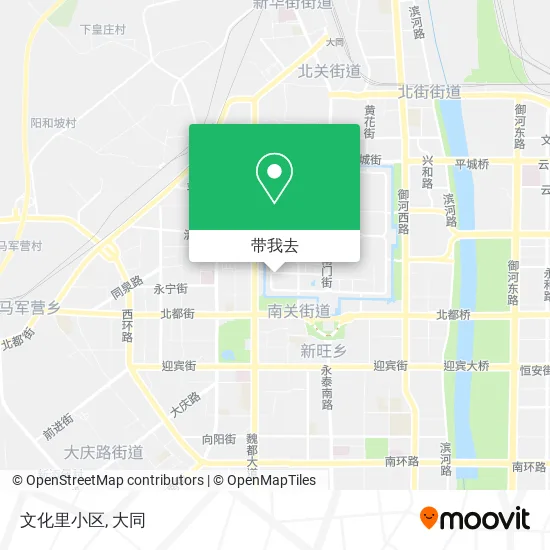 文化里小区地图