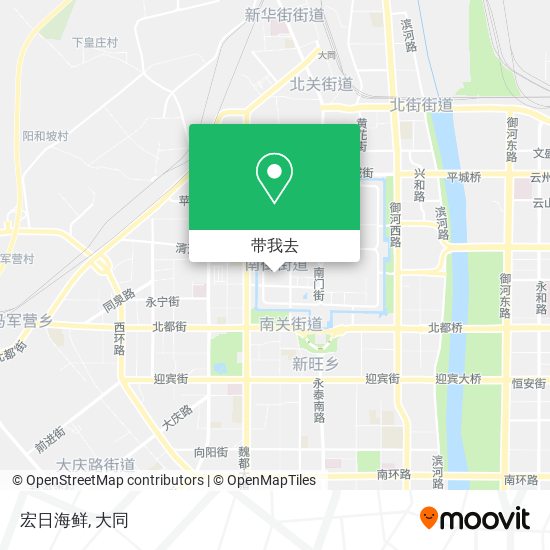 宏日海鲜地图