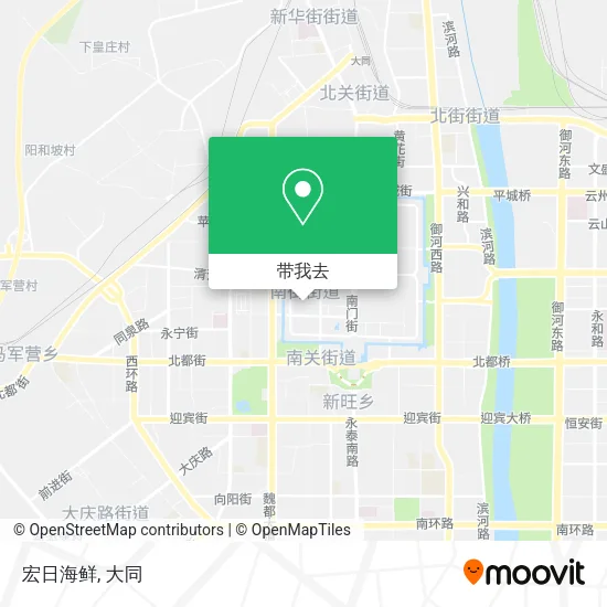 宏日海鲜地图