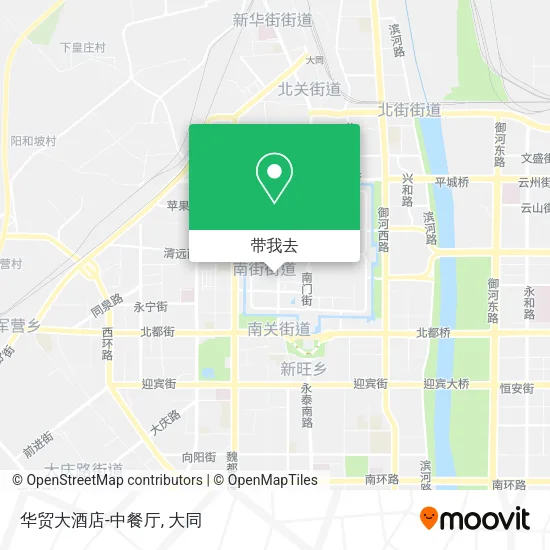 华贸大酒店-中餐厅地图