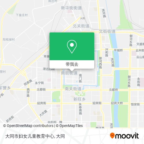 大同市妇女儿童教育中心地图