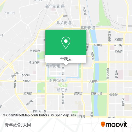 青年旅舍地图