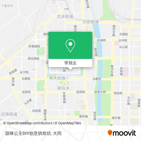 甜咪公主DIY创意烘焙坊地图