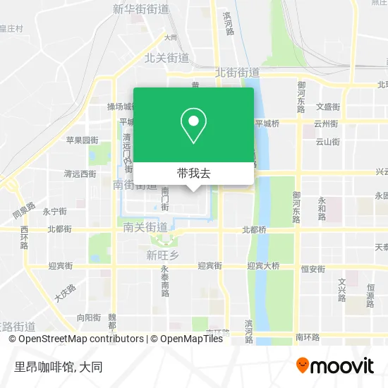 里昂咖啡馆地图