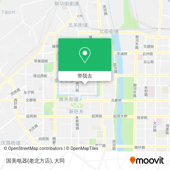 国美电器(老北方店)地图