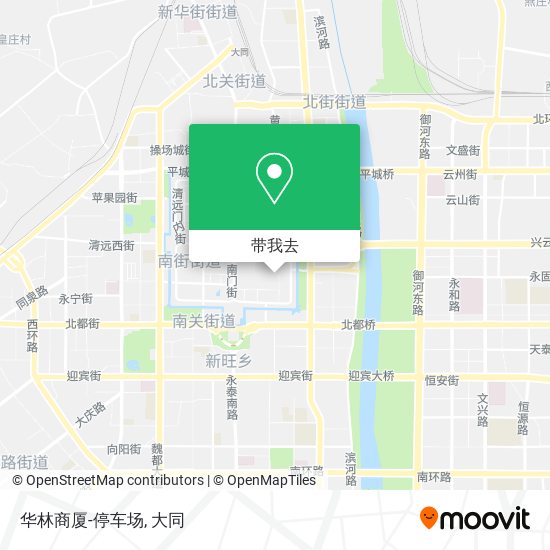 华林商厦-停车场地图