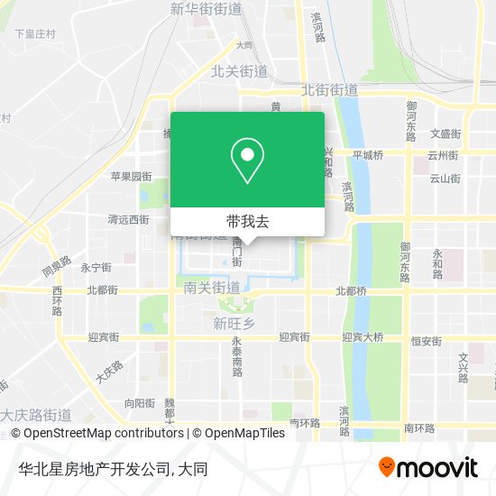 华北星房地产开发公司地图