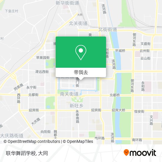 联华舞蹈学校地图