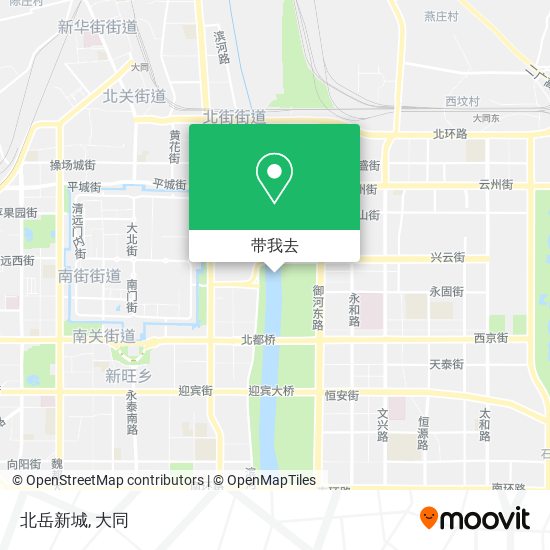 北岳新城地图
