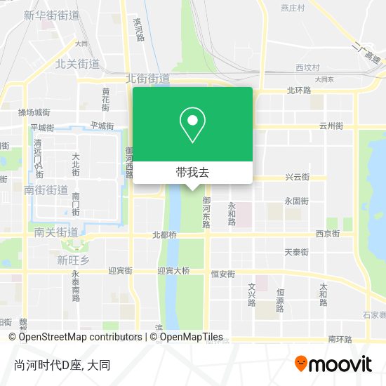 尚河时代D座地图