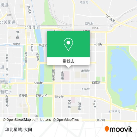华北星城地图