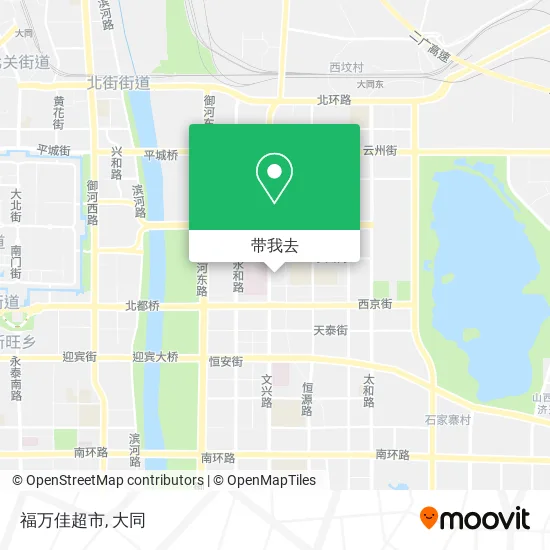 福万佳超市地图