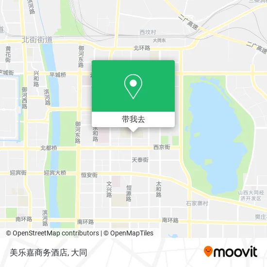 美乐嘉商务酒店地图