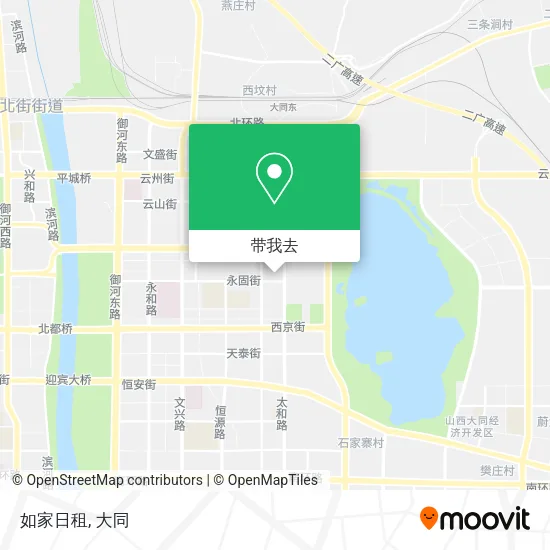 如家日租地图