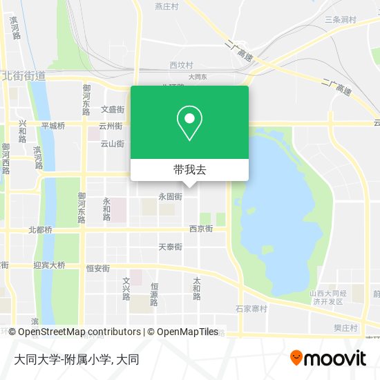 大同大学-附属小学地图
