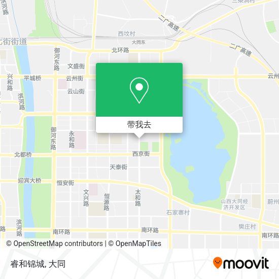 睿和锦城地图