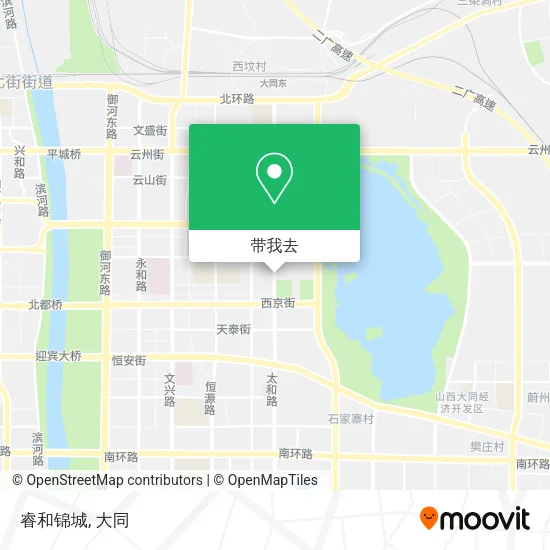 睿和锦城地图