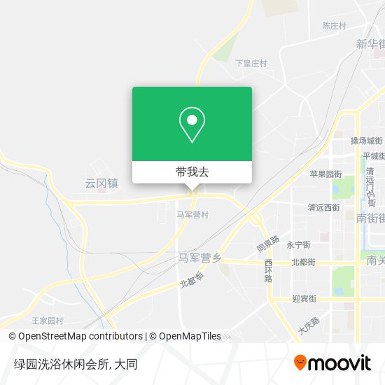 绿园洗浴休闲会所地图