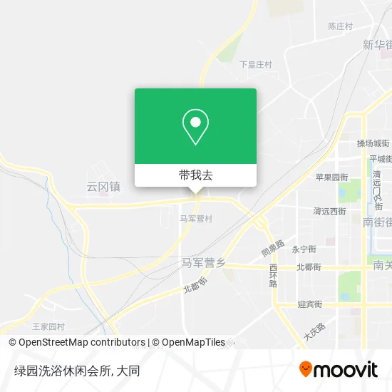 绿园洗浴休闲会所地图