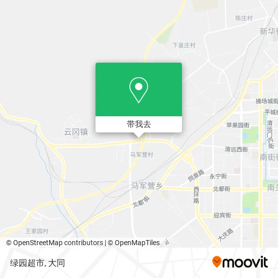 绿园超市地图