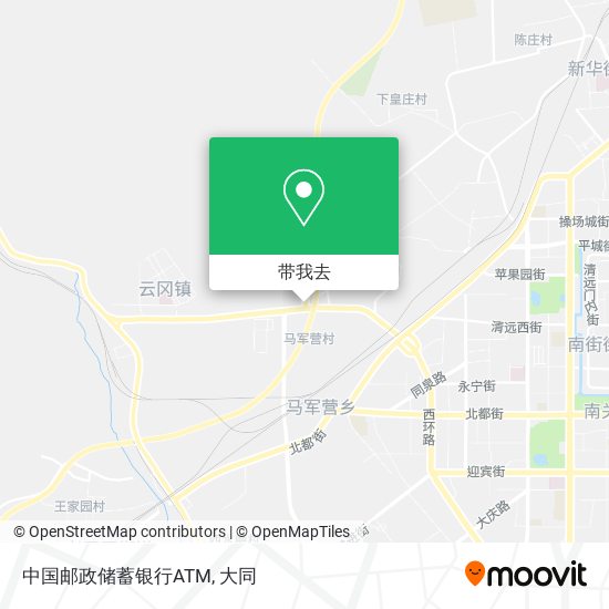 中国邮政储蓄银行ATM地图