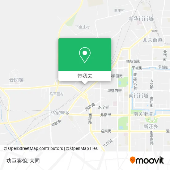 功臣宾馆地图