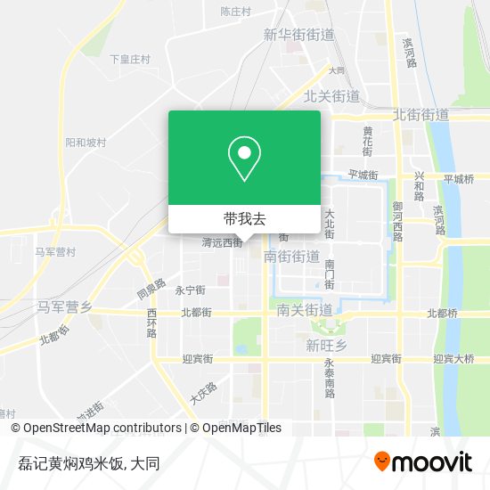 磊记黄焖鸡米饭地图