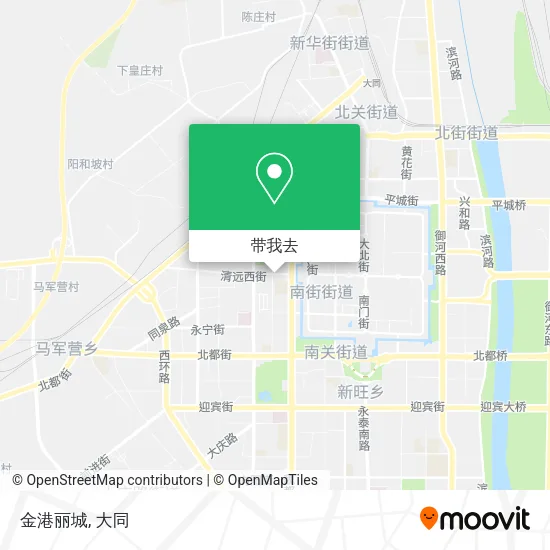 金港丽城地图