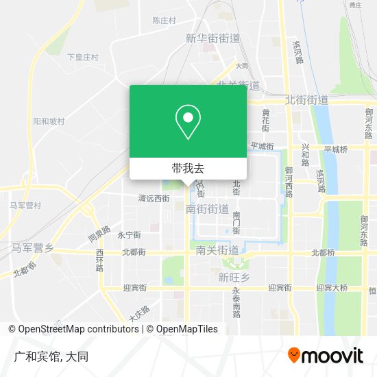 广和宾馆地图