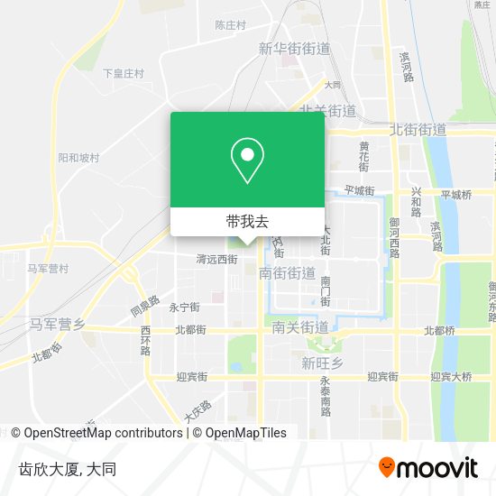 齿欣大厦地图