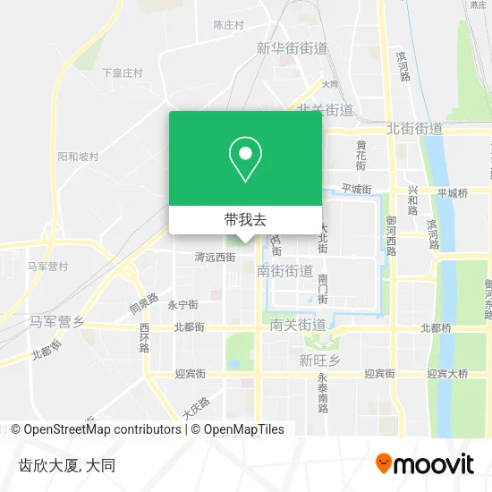 齿欣大厦地图