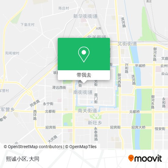 熙诚小区地图