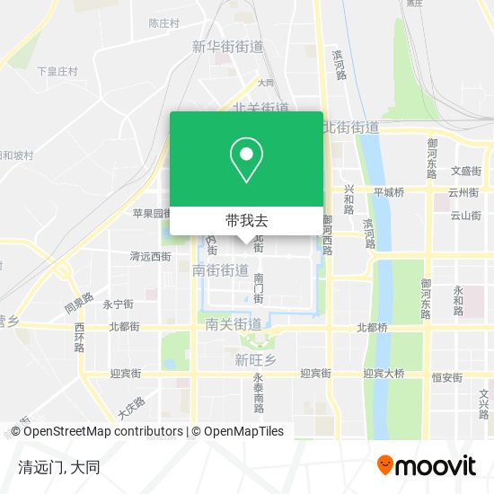 清远门地图