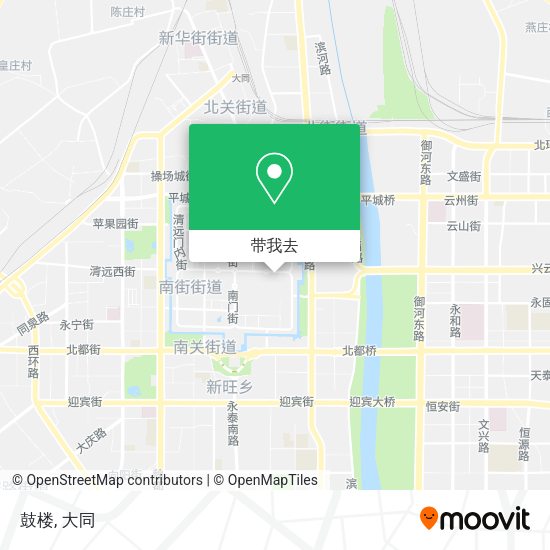 鼓楼地图
