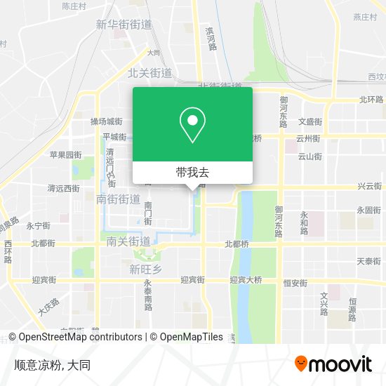 顺意凉粉地图
