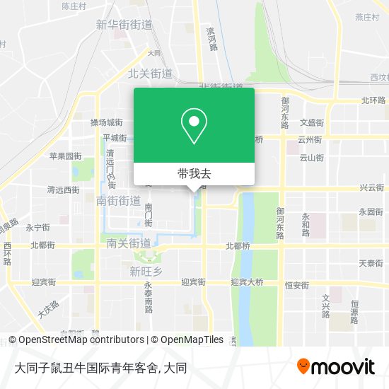 大同子鼠丑牛国际青年客舍地图