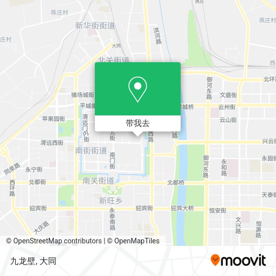 九龙壁地图
